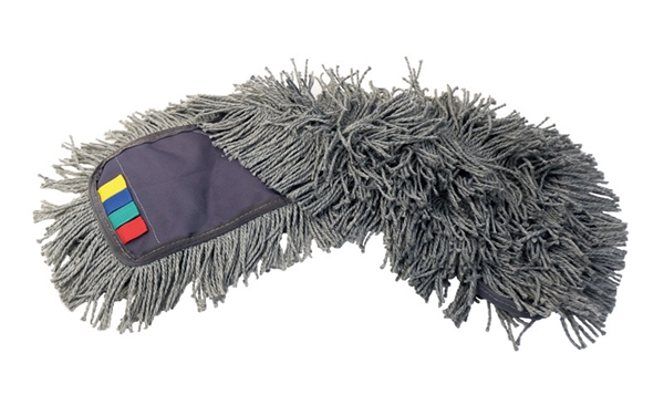 Mopp torr/fukt B50 Micro, 50cm grå mikro fransad - Activa