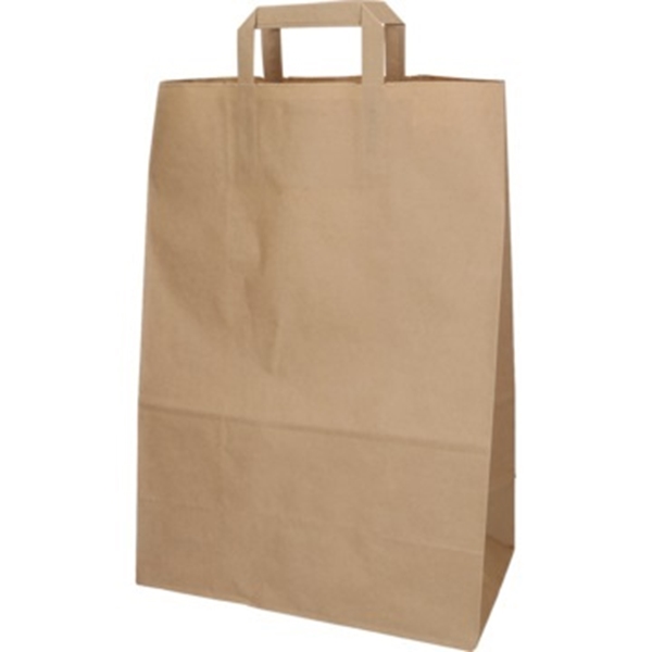 Pappersbärkasse kraft, 30L 320x170x450mm brun