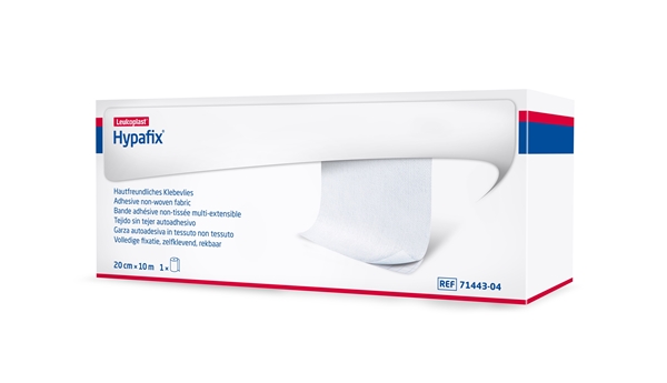 Fixeringshäfta nonwoven Hypafix, 20cmx10m - Hypafix