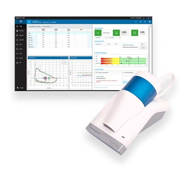 Spirometer Pneumotrac Vitalograph, USB inkl Spirotrac ver 6 - Vitalograph - 1