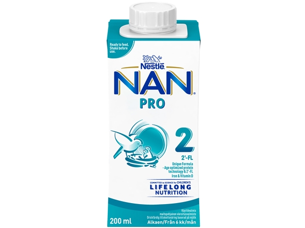 NAN Pro 2 tillskottsnär, 12x200ml drickfärdig