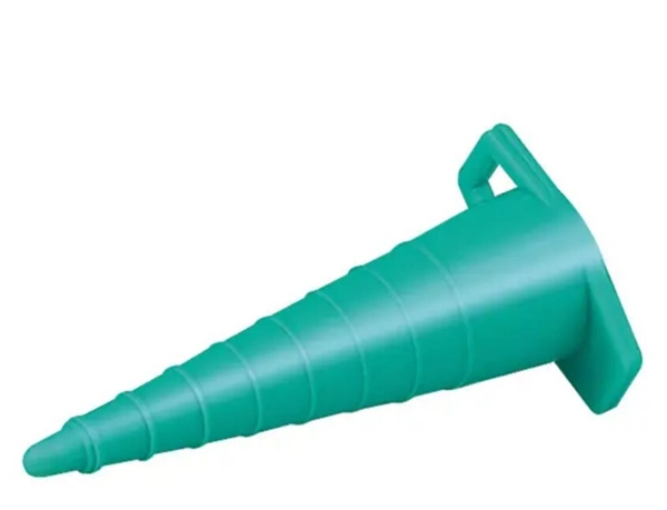 Kateterpropp med fingergrepp, Steril ljusgrön - Servoprax