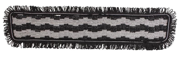 Mopp torr/fukt Activa Allround, 40cm svart/grå mikro öglad - Activa