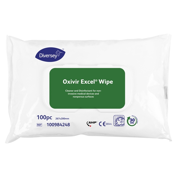 Ytdes. väteperoxid servett, 100st Oxivir excel - Oxivir