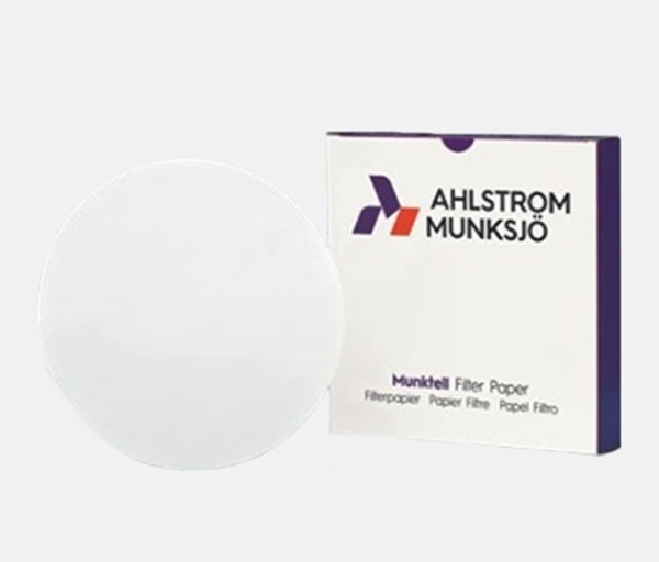 Filterpapper Munktell typ 390, D9cm syratvättat - Munktell