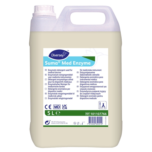 Diskmedel för operation/anestesi, 5L Suma Med Enzyme W3605 - Suma