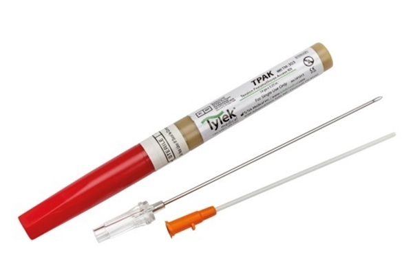 Dekompressionsnål bröst TyTek TPAK, TPAK 14GA