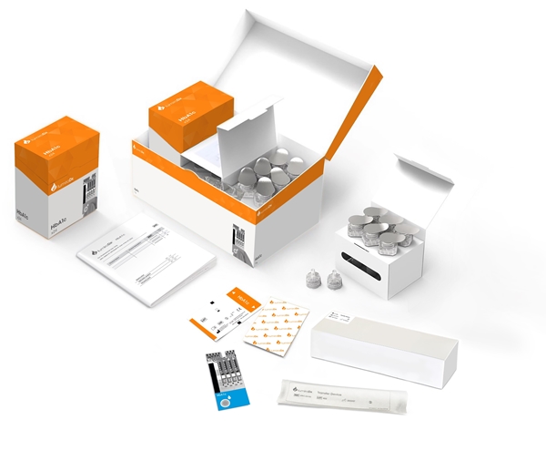 Test HbA1c LumiraDx, testkort - LUMIRADX