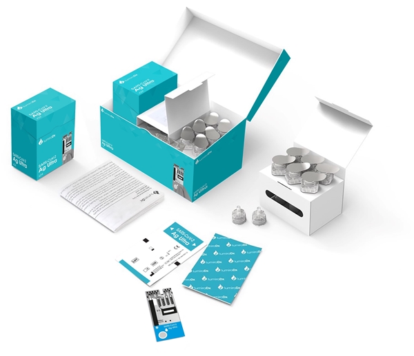 Test Sars-Cov-2 Ag Ultra, testkort LumiraDX - LUMIRADX