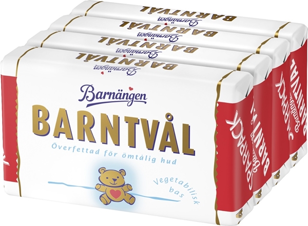 Tvål fast Barnängen, 85g milt parfymerad
