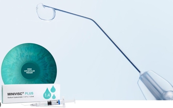 Minivisc® plus, Hyalyronsyra 1,4% 1mL