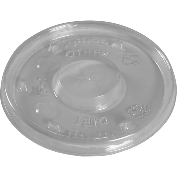 Lock PET till bägare, 30cl kryss till 1156759 - Gastro