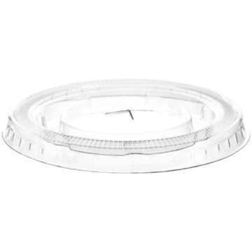 Lock PET till fruktbägare, 27cl transparent 93mm