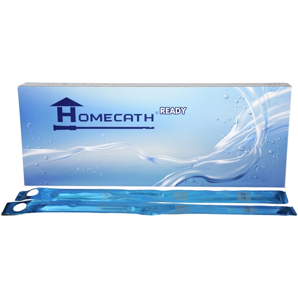 Tappningskateter HomeCath Ready, Ch08 40cm Nelaton PVC-fri - HOMECATH - 2