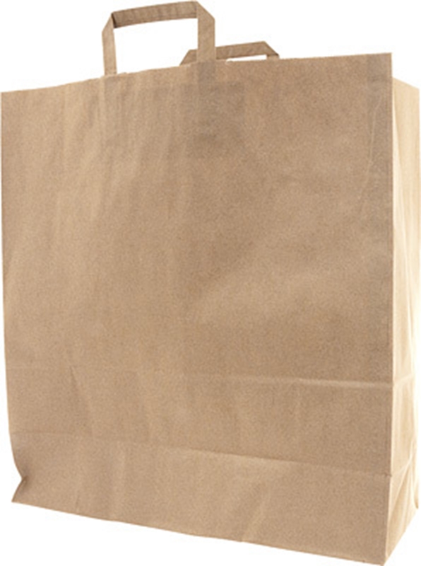 Pappersbärkasse, 44L 450x180x480mm brun