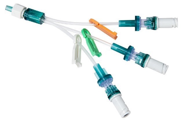 Injektionsventil bionector, 3 förl slangar 6cm Octopus 3
