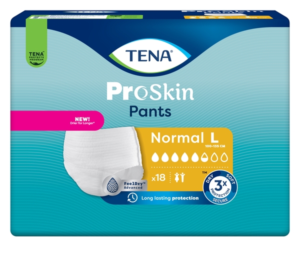 Inkontinensskydd allt-i-ett byxa, TENA Pants Normal L - Tena - 2