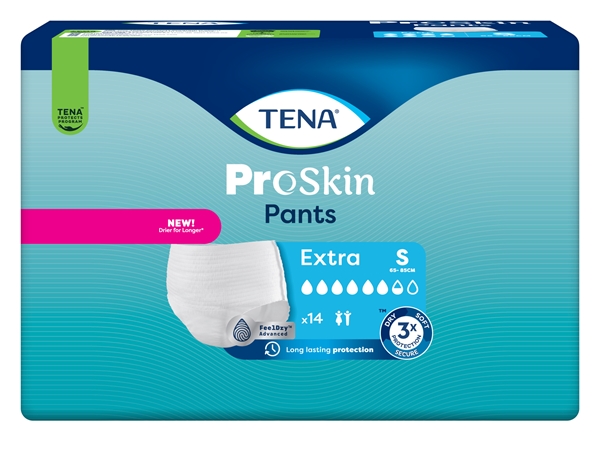 Inkontinensskydd allt-i-ett byxa, TENA Pants Extra S - Tena - 2