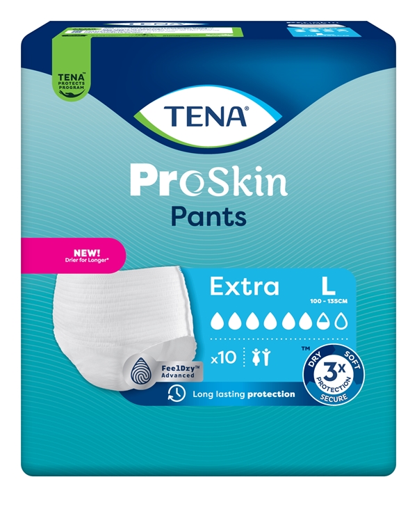 Inkontinensskydd allt-i-ett byxa, TENA Pants Extra L - Tena - 2