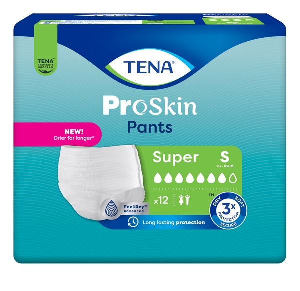 Inkontinensskydd allt-i-ett byxa, TENA Pants Super S - Tena - 2