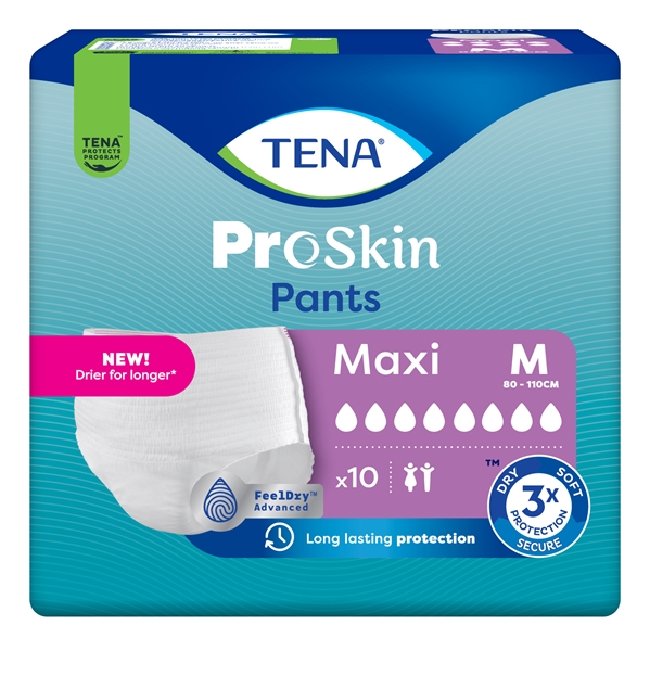 Inkontinensskydd allt-i-ett byxa, TENA Pants Maxi M - Tena - 2