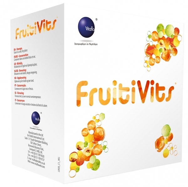 FruitiVits, 30x6g apelsin - Vitaflo