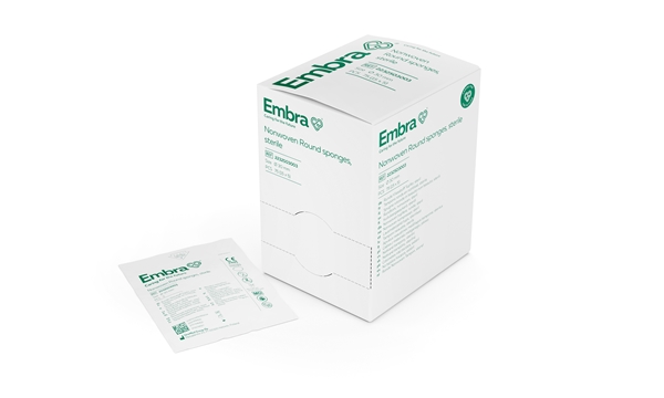Rundtork nonwoven 5p Embra, Ø30mm steril - Embra®
