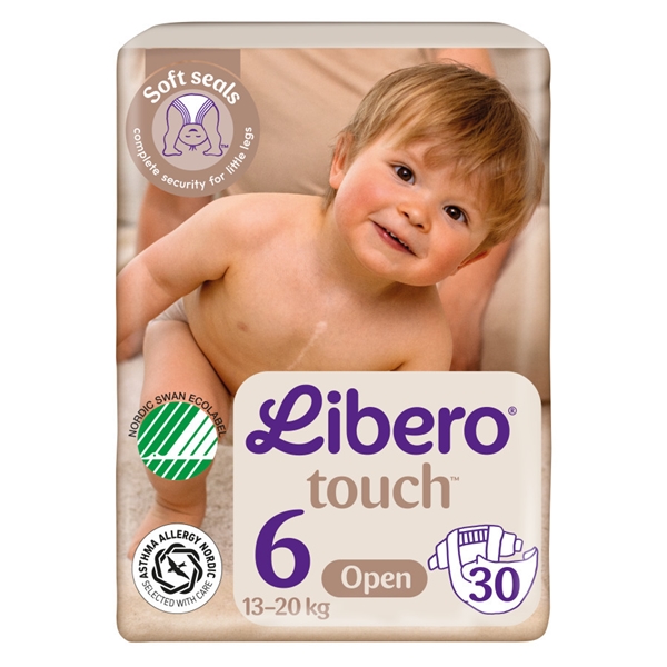 Tejpblöja Libero Touch, 6 13-20kg - Libero