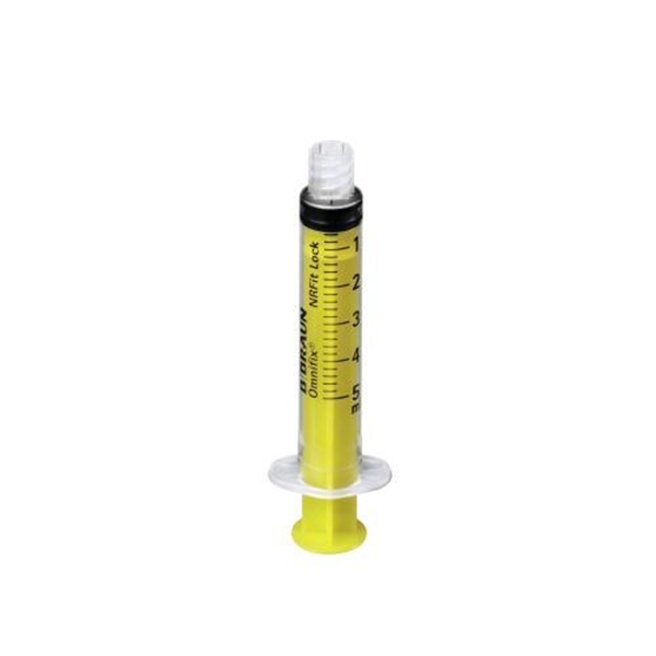 Spruta 3komp Omnifix NRFit, 5ml grad 0,2ml lock - Omnifix