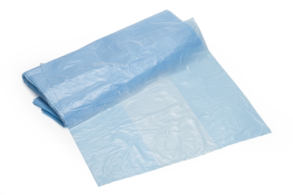 Insatspåse MD plast, 680/450x700mm 20my blå