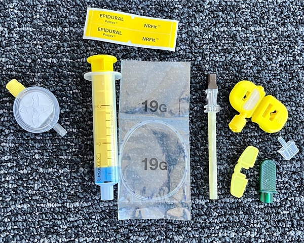 Epiduralset Minipack 1 NRFit, 19G med LOR spruta - Portex