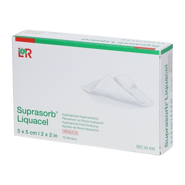 Gelbildande förband Suprasorb Liquacel, 5x5cm - Liquacel