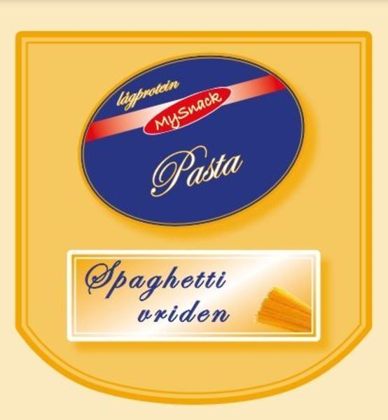 Pasta Spagetti vriden , 1x500g lågprotein - metaX