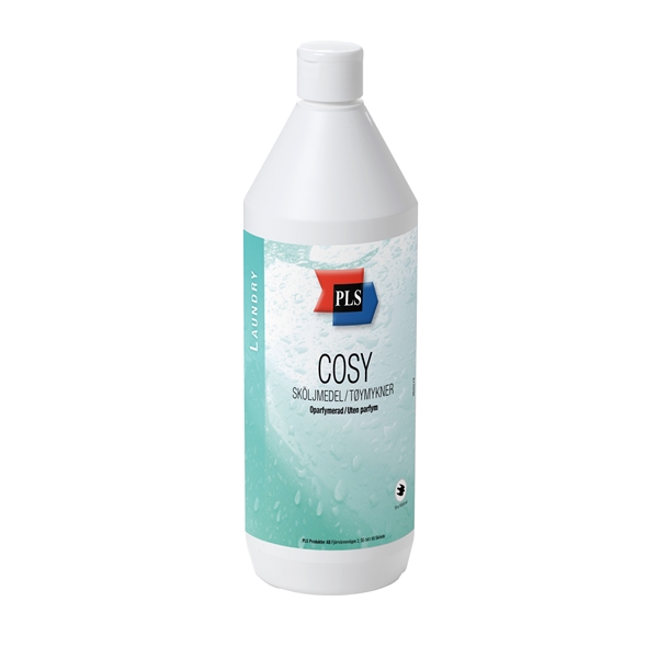Sköljmedel Cosy, 1L oparfymerad Bra miljöval - PLS