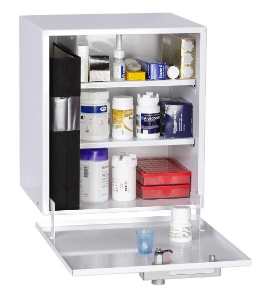 Medicinskåp Kombi, 380x340x290 RFID-lås