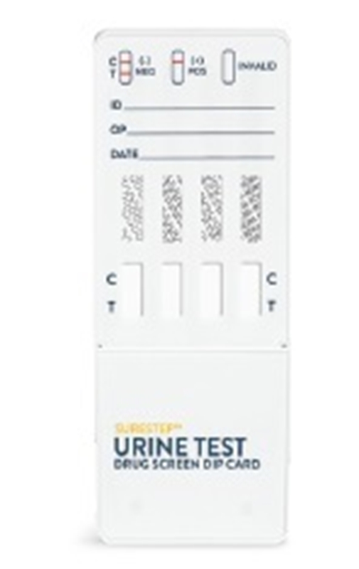 Drogtest SureStep Urine Multi Test Card 20, 20 parametrar
