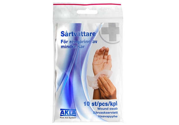 Sårtvättare Akla, 13x20cm st-pack 10-p - Akla - 1
