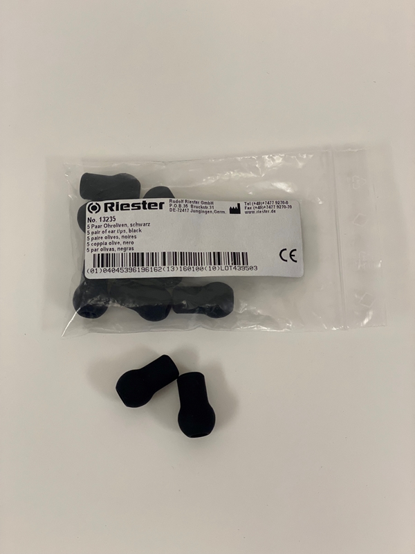 Oliv stetoskop Riester , mjuk svart - Riester