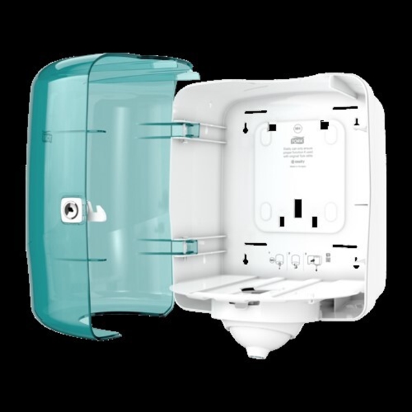 Dispenser centrummatad M4, Tork Reflex turkos/vit arkmat. - Tork - 3