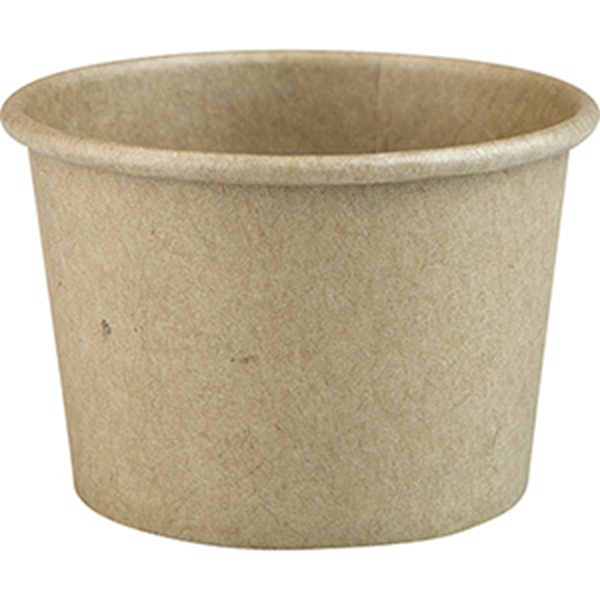 Dressingbägare papper/PE, 60ml Ø62/48x40mm brun