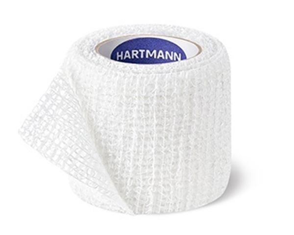 Kohesiv fixeringsbinda Peha-haft, 4cmx4m vit latexfri - Peha-Haft  