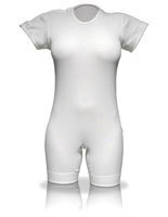 Pyjamas inko med korta ben, Sanicare öppn höger axel XS - Sanicare