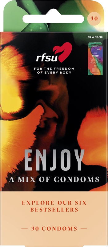Kondom Enjoy, Mix pack 8x30-p - RFSU