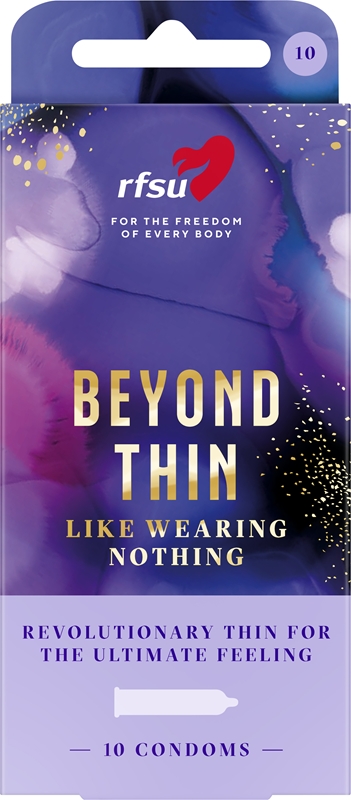 Kondom Beyond Thin, L180xB52x0,04mm 6x10-p - RFSU