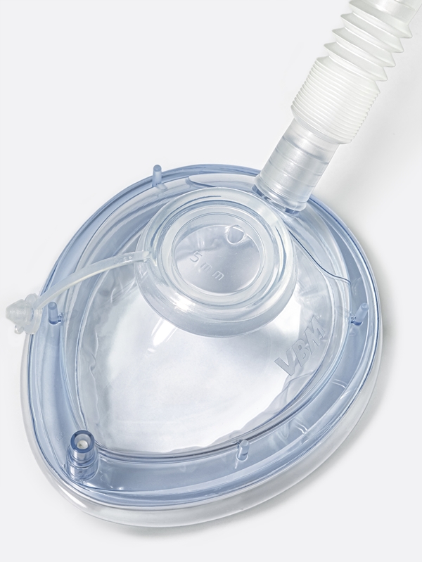Narkosmask för endoskopi, stl3 hål ID 3.0mm - VBM - 1