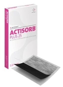 Kol/silverkompress Actisorb Plus 25, 10,5x19cm - Adaptic