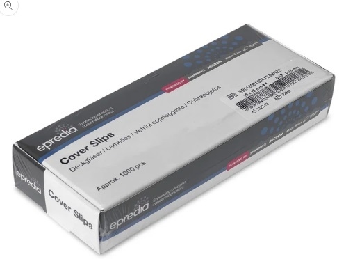 Täckglas Epredia, 18x18mm Nr 1