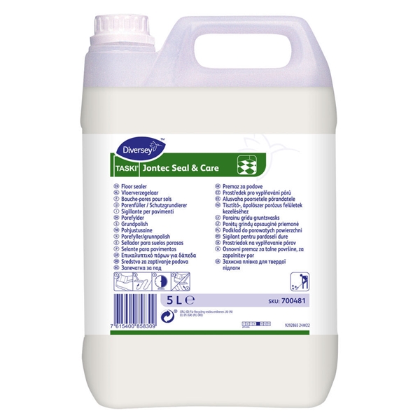 Golvpolish Jontec Seal & Care, 5L grund pH=9 - Taski