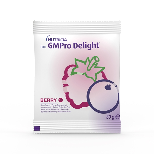 PKU GMPro Delight 15, 30x30g Bärsmak - GMPro Delight