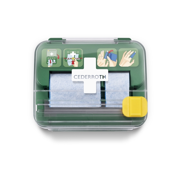 Soft Foam 2-in-1 Dispenser, Inkl Soft Foam 3 & 6x450cm blå